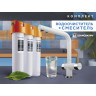 Комплект смеситель + фильтр OMOIKIRI NAGANO-WH + PURE DROP LITE 4054,8028