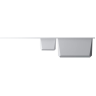 Мойка OMOIKIRI SAKAIME 100-2-WH Tetogranit/белый 4993895